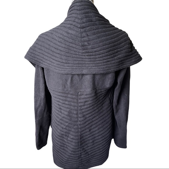 Alfani - Black cowl neck sweater, thick and warm, size L - Picture 5 of 12